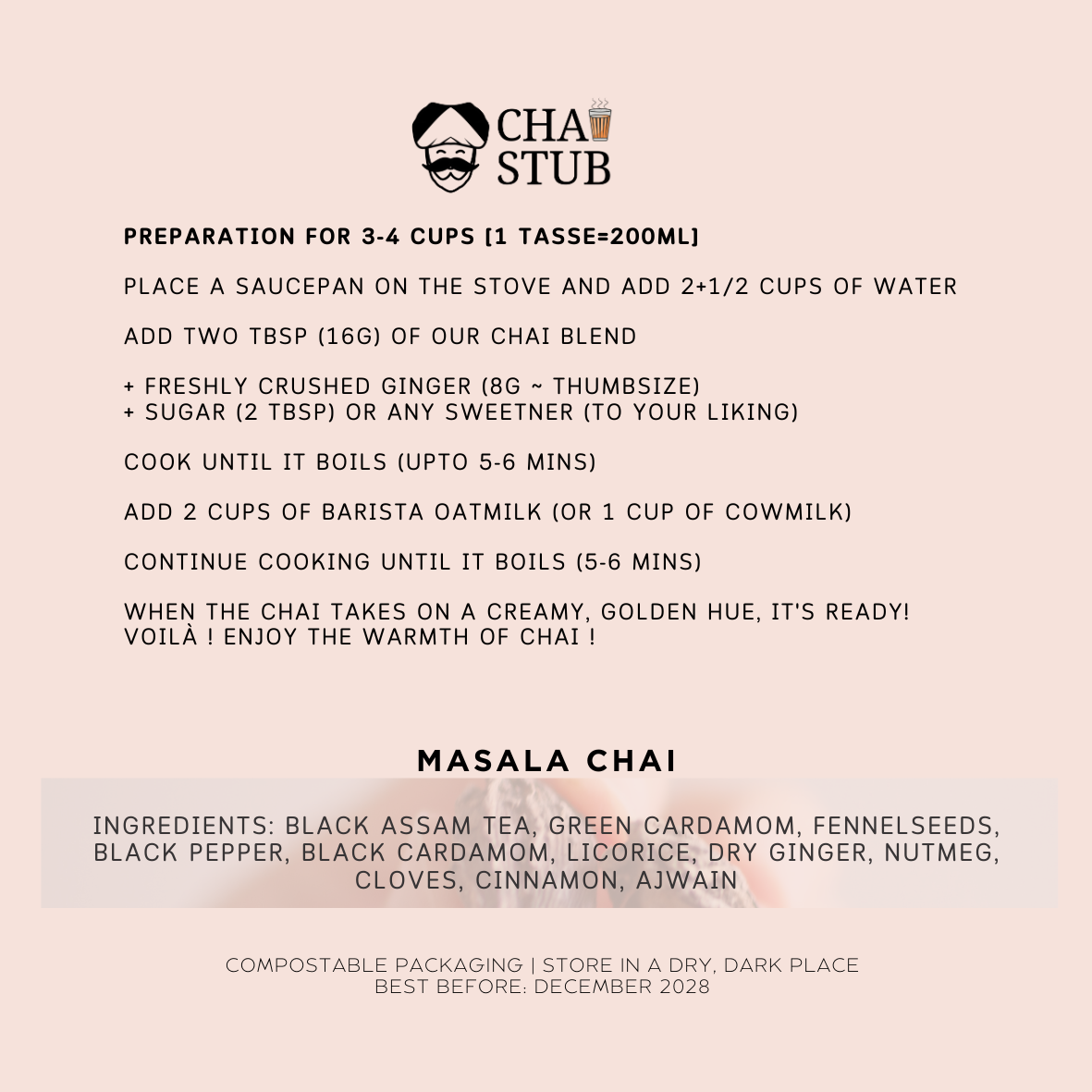 Masala Chai Blend (20 cups)