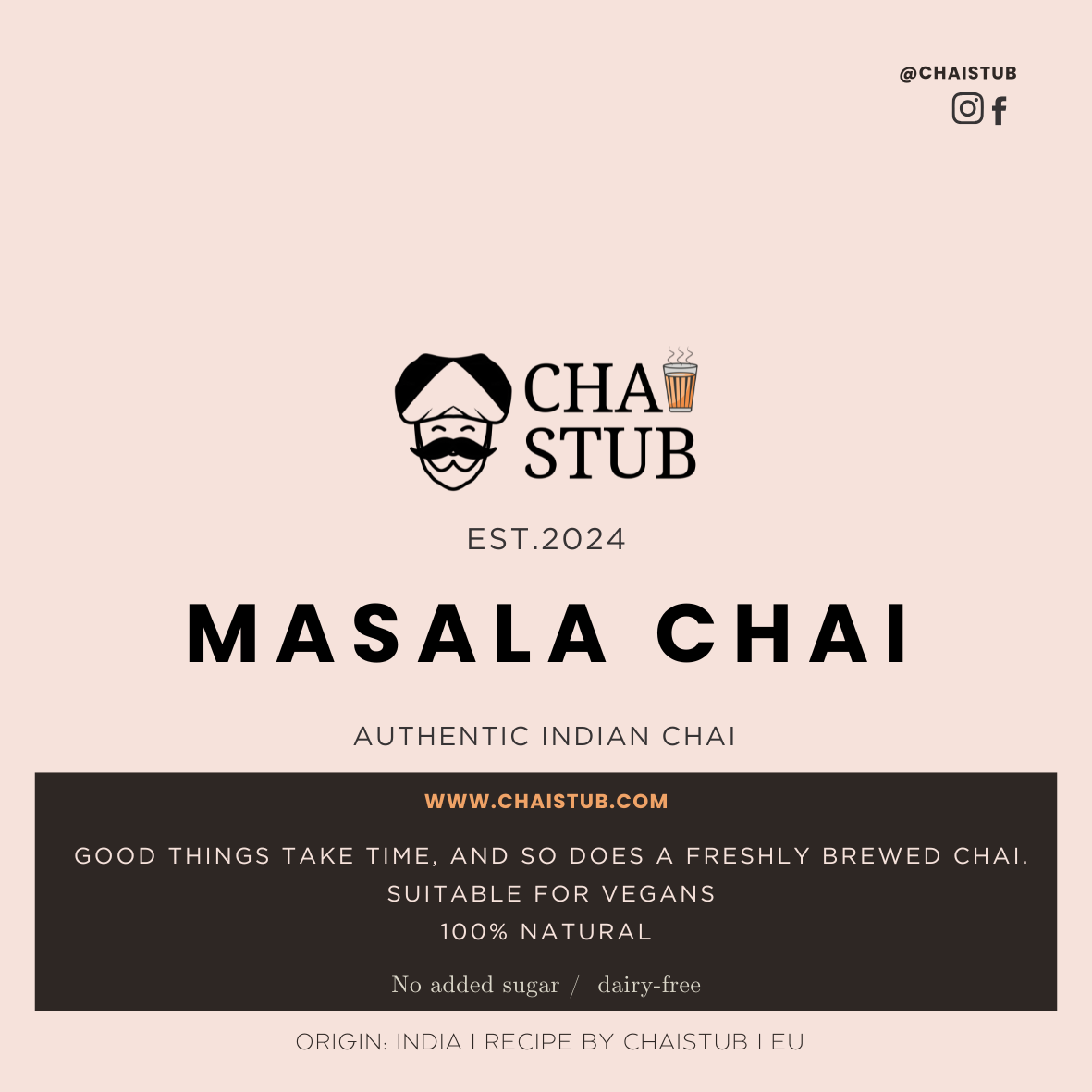 Masala Chai Blend (20 cups)